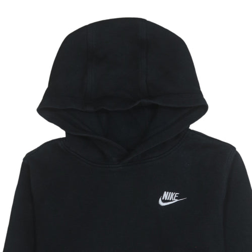 Nike Boys Black XL Pullover Hoodie Sweatshirt with Logo