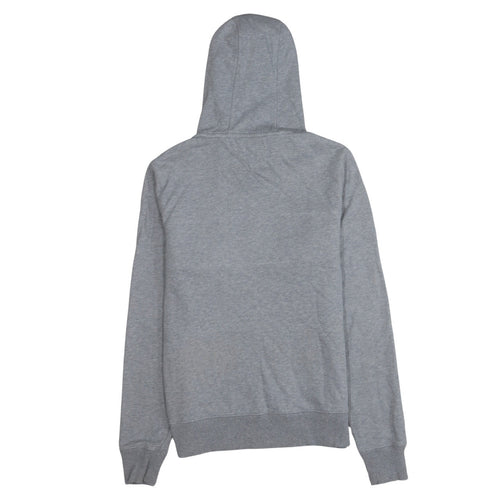 Tommy Hilfiger Men's Grey Pullover Hoodie S Logo Graphic Cotton