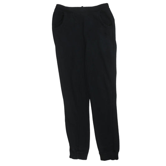 Puma Womens Black Size 10 Jogger Sweatpants Elastic Waist Lightweight