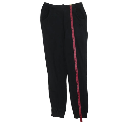 Puma Womens Black Size 10 Jogger Sweatpants Elastic Waist Lightweight