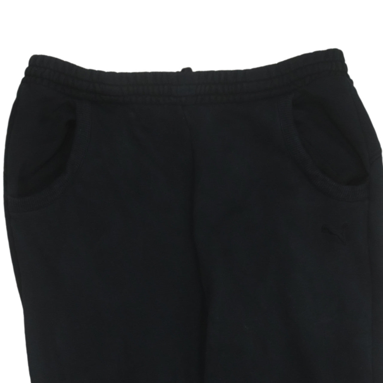 Puma Womens Black Size 10 Jogger Sweatpants Elastic Waist Lightweight