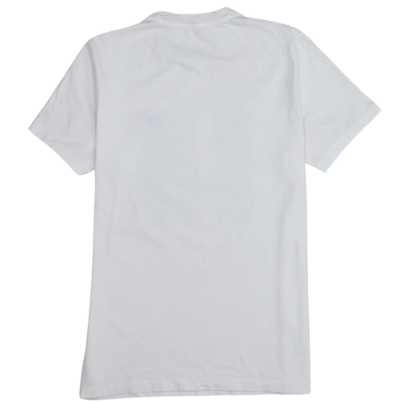 Fred Perry Men’s White Colourblock Crew Neck Cotton T-Shirt Size S