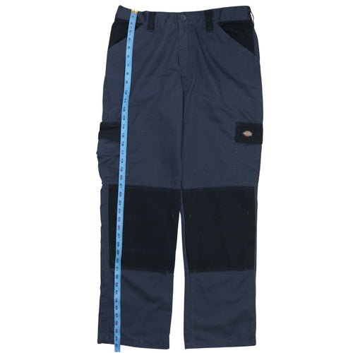 Dickies Men's Blue Cargo Work Trousers 33in Waist Regular Fit