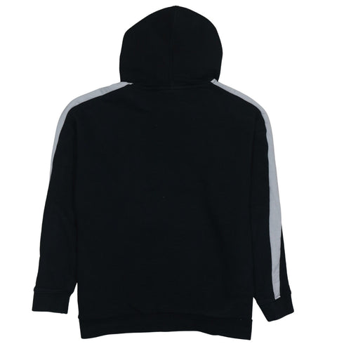 Puma Womens Black Hoodie Size 10 Pullover Logo Sweatshirt