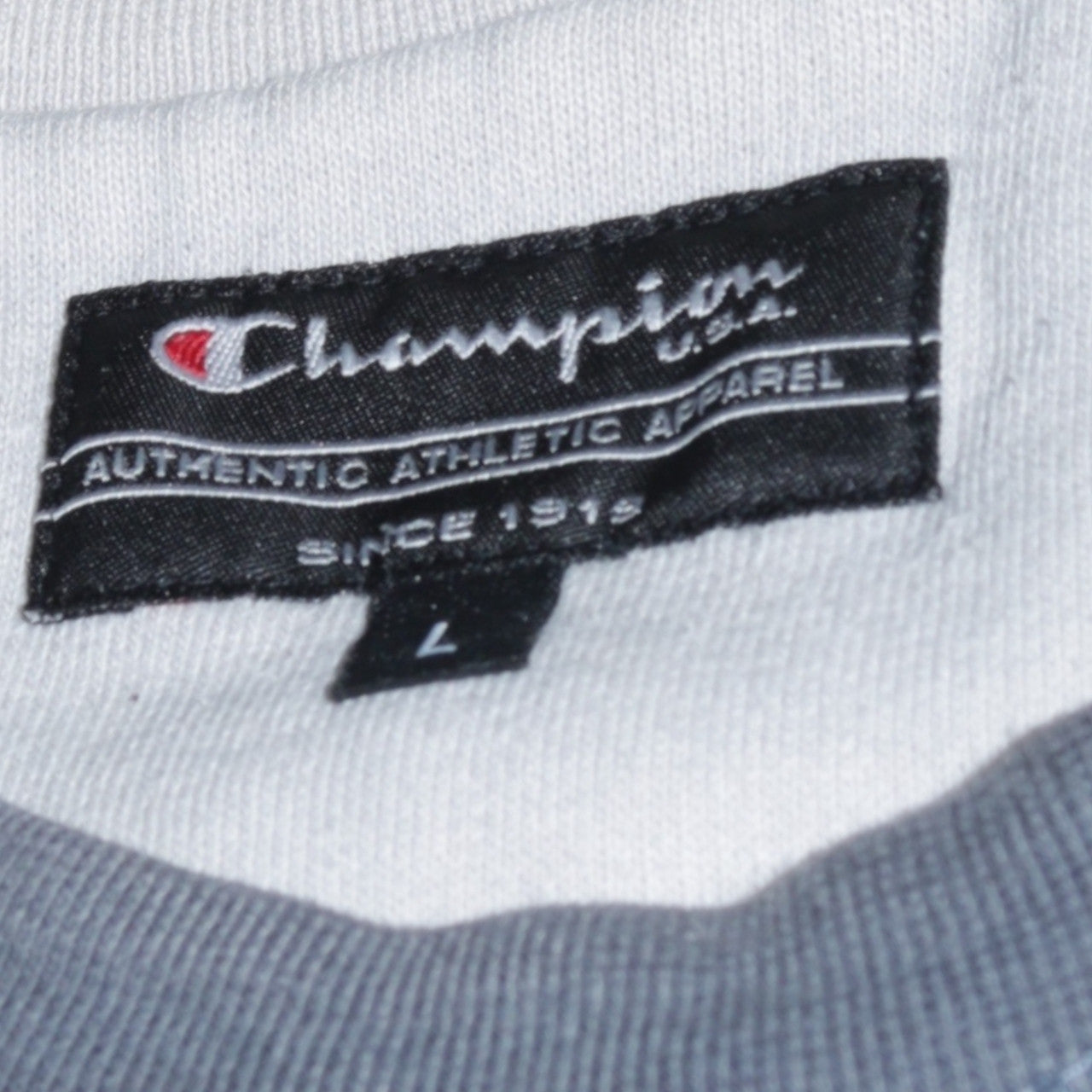 Champion Men's Blue Sleeveless Crew Neck Sweatshirt Vest L
