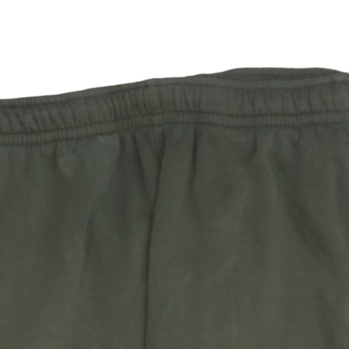 Nike Men Green Fleece Jogger Cargo Trousers Size S