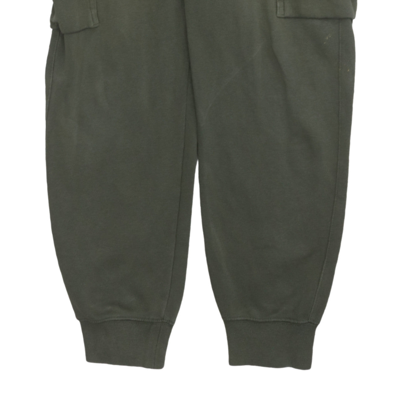 Nike Men Green Fleece Jogger Cargo Trousers Size S