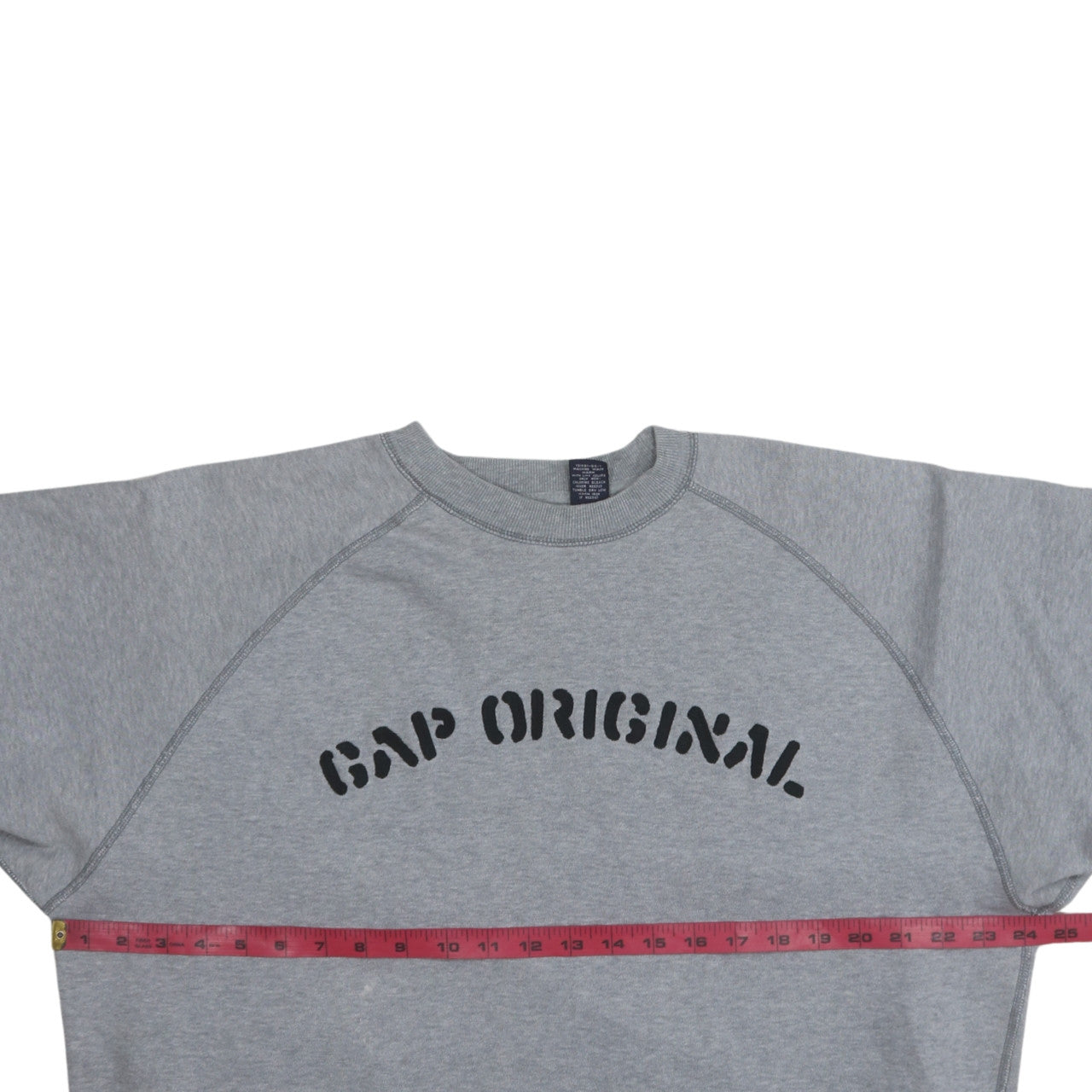 GAP Men's Grey Crew Neck Pullover Sweatshirt M Logo Print