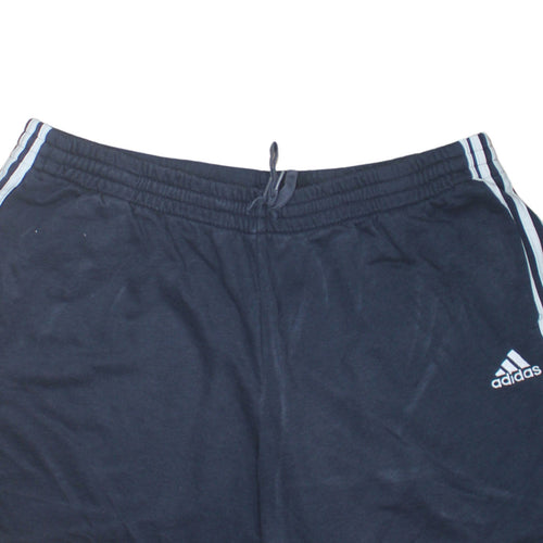adidas Men's Blue 3XL Athletic Shorts Elastic Drawstring Sportswear