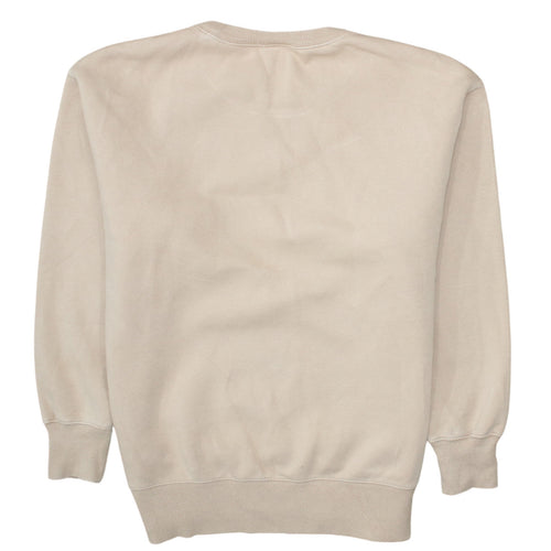 Nike Men's Beige XS Pullover Crew Neck Fleece Sweatshirt