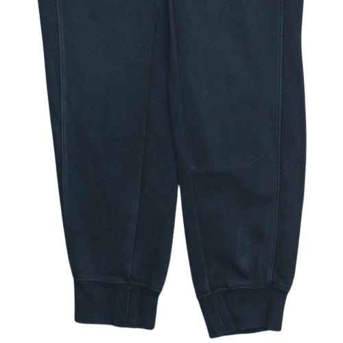 Nike Men Black Jogger Trousers S Regular Fit Zip Pocket Cotton Blend