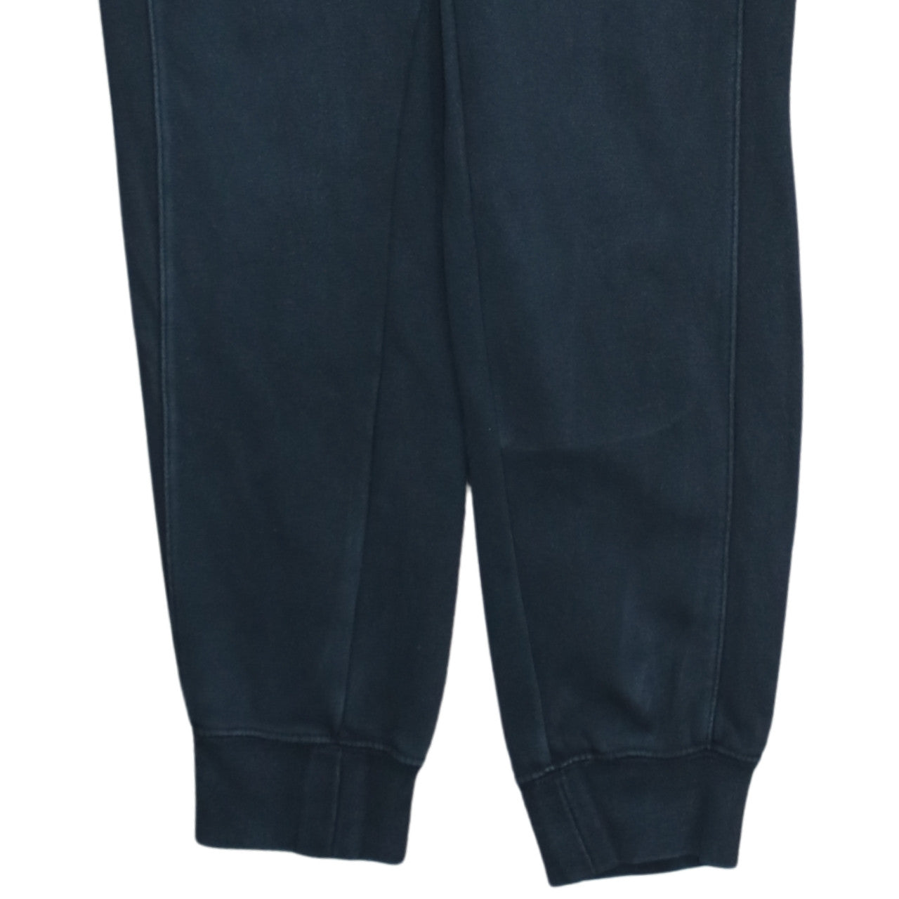 Nike Men Black Jogger Trousers S Regular Fit Zip Pocket Cotton Blend