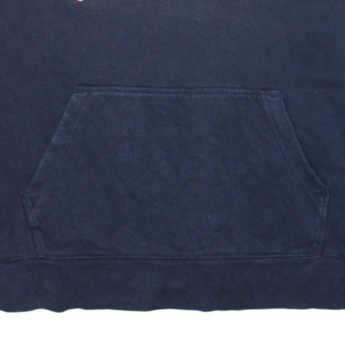 GAP Boys Blue Pullover Hoodie 14-16 Years Logo Fleece Sweatshirt