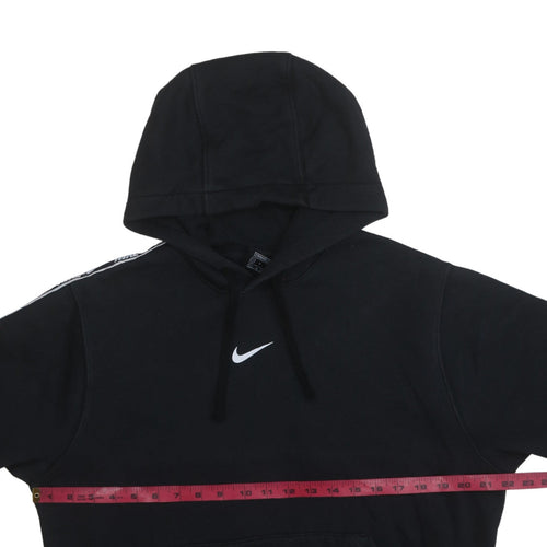 Nike Men's Black Pullover Hoodie Small Classic Fit Logo