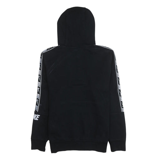 Nike Men's Black Pullover Hoodie Small Classic Fit Logo