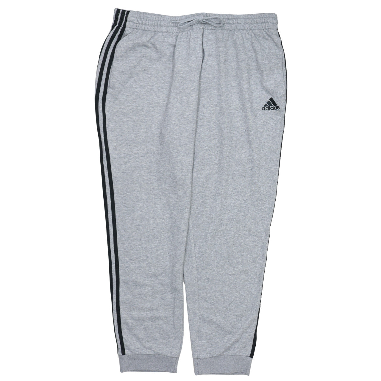 Adidas Men's Grey 2XL Jogger Sweatpants with Drawstring