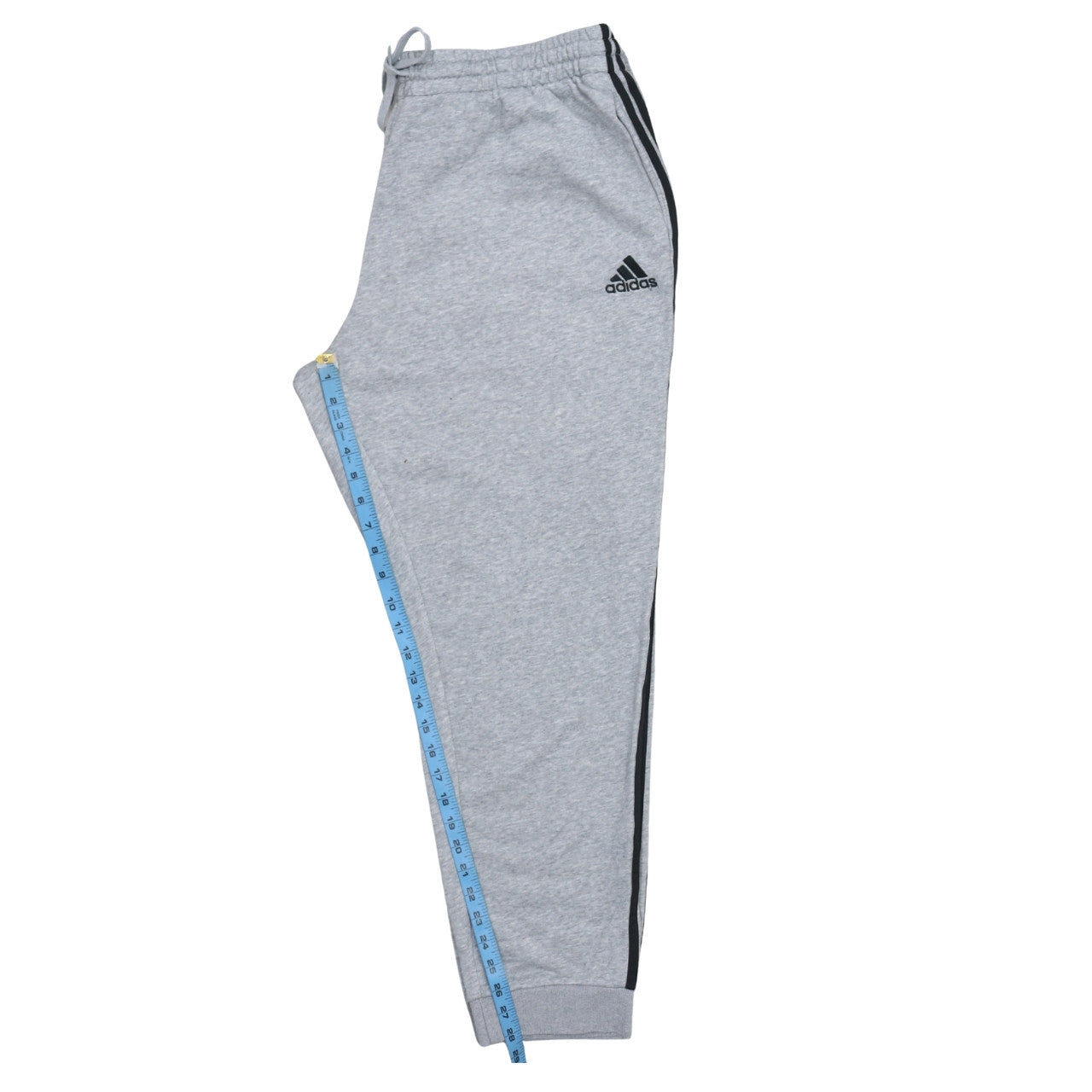 Adidas Men's Grey 2XL Jogger Sweatpants with Drawstring