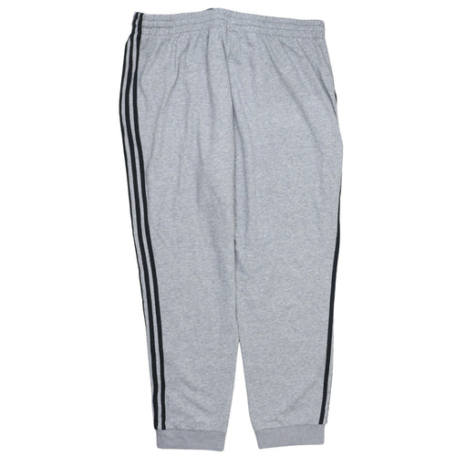 Adidas Men's Grey 2XL Jogger Sweatpants with Drawstring