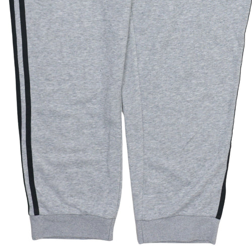 Adidas Men's Grey 2XL Jogger Sweatpants with Drawstring