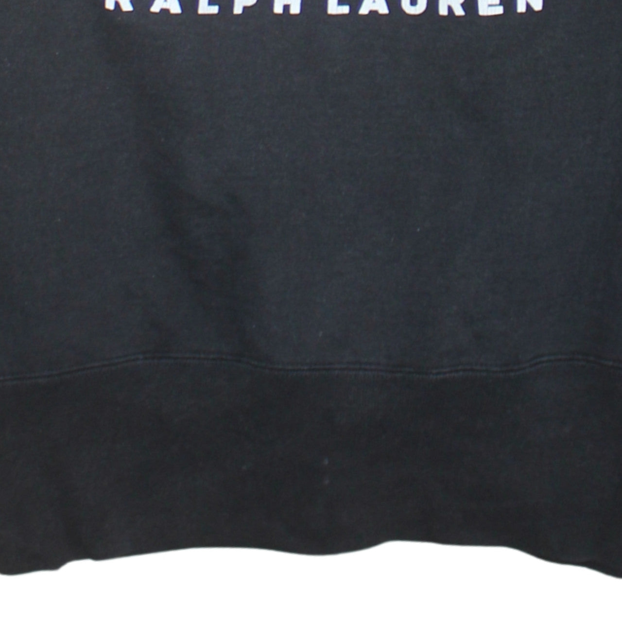 Ralph Lauren Polo Jeans Company Womens Black Small Pullover Sweatshirt