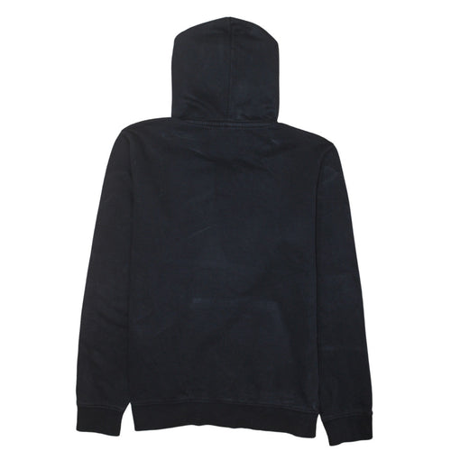Champion Men's Black Pullover Hoodie Sweatshirt Medium Logo Fleece
