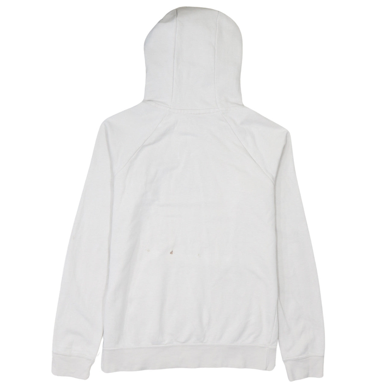 Nike Men's White Pullover Hoodie Small Logo Hooded Sweatshirt