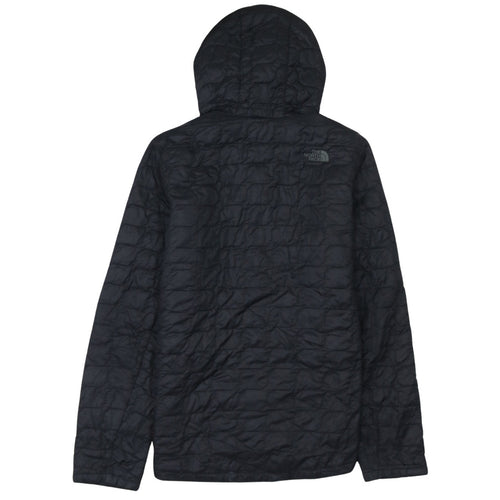 The North Face Boys Black Hooded Insulated Puffer Jacket XL 18-20 Years