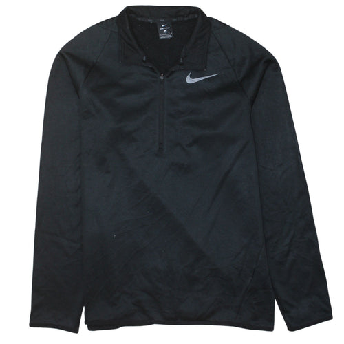 Nike Dri-Fit Men's Black M 1/4 Zip Pullover Sweatshirt
