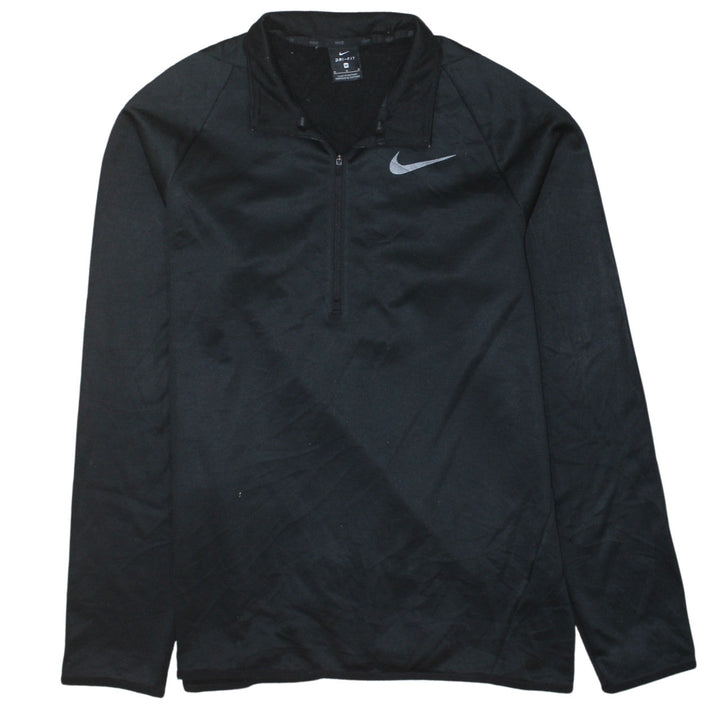 Nike Dri-Fit Men's Black M 1/4 Zip Pullover Sweatshirt