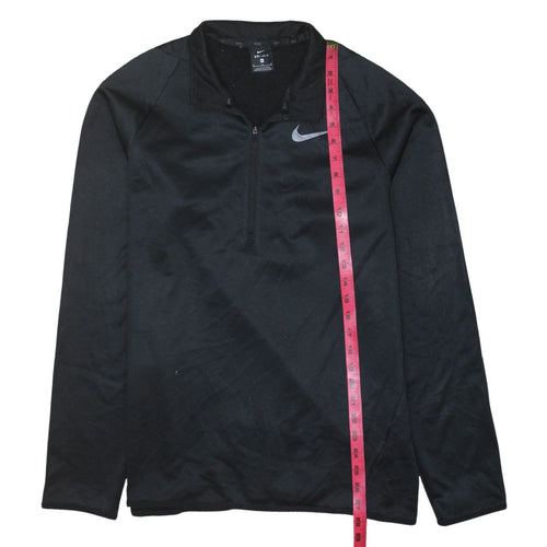 Nike Dri-Fit Men's Black M 1/4 Zip Pullover Sweatshirt