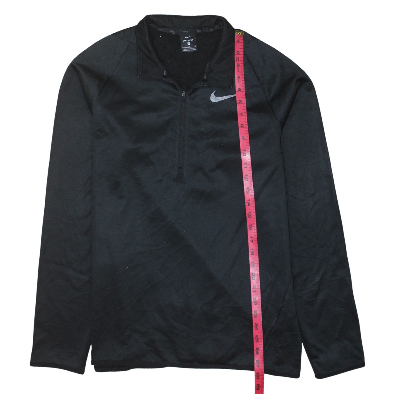 Nike Dri-Fit Men's Black M 1/4 Zip Pullover Sweatshirt