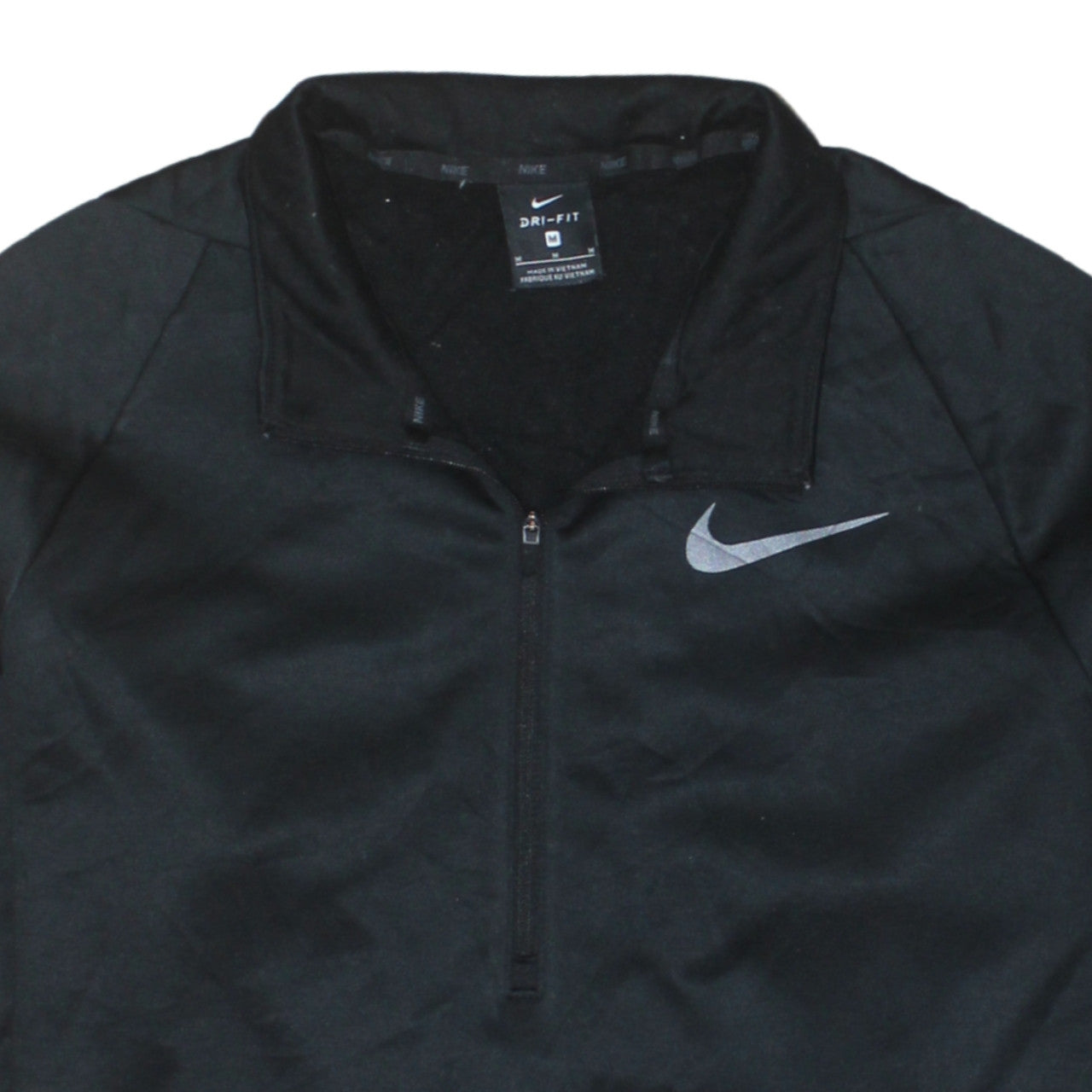 Nike Dri-Fit Men's Black M 1/4 Zip Pullover Sweatshirt