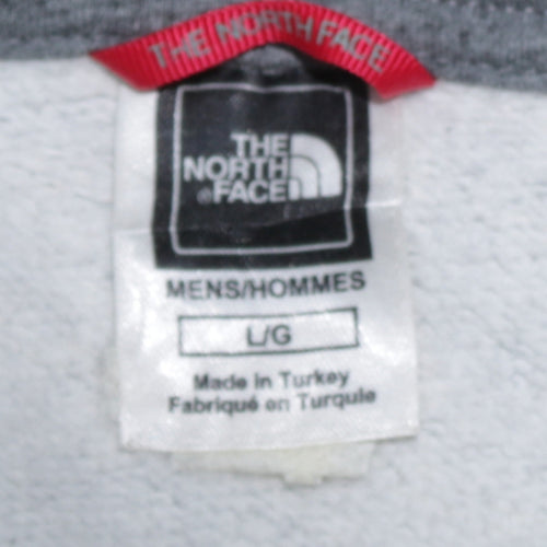 The North Face Men’s Grey Pullover Hoodie L Outdoor Fleece