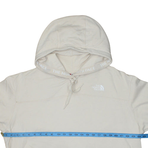 The North Face Womens Beige XL Pullover Hoodie 100% Cotton Casual