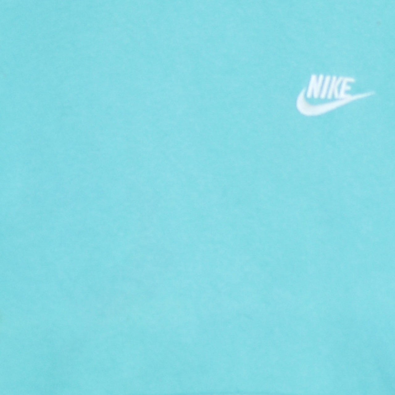 Nike Womens Aqua Blue Pullover Hoodie XS Relaxed Fit Casual