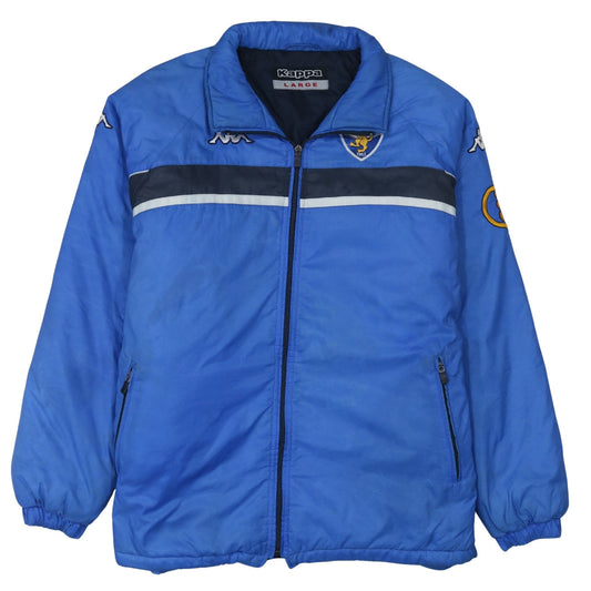 Kappa Mens Blue Large Brescia Calcio Track Jacket Football Style