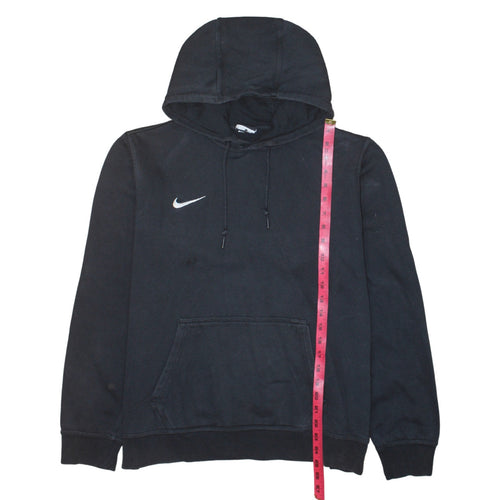 Nike Men's Black Pullover Hoodie L Sports Fleece Sweatshirt