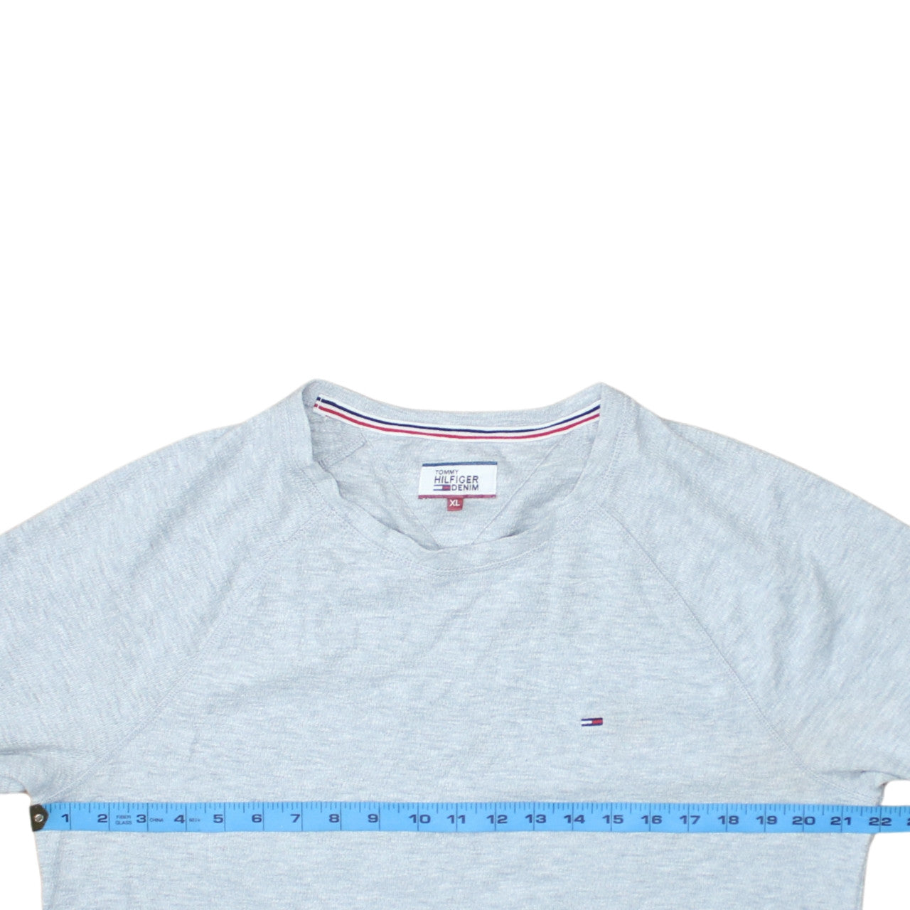 Tommy Hilfiger Men’s Grey XL Pullover Crew Neck Jumper