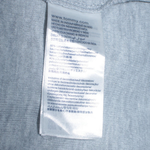 Tommy Hilfiger Men’s Grey XL Pullover Crew Neck Jumper