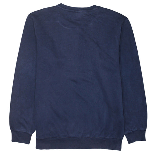 Puma Men's Blue Crew Neck Pullover Sweatshirt Size M