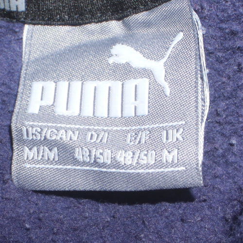 Puma Men's Blue Crew Neck Pullover Sweatshirt Size M