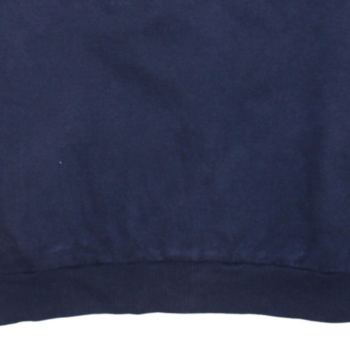 Puma Men's Blue Crew Neck Pullover Sweatshirt Size M