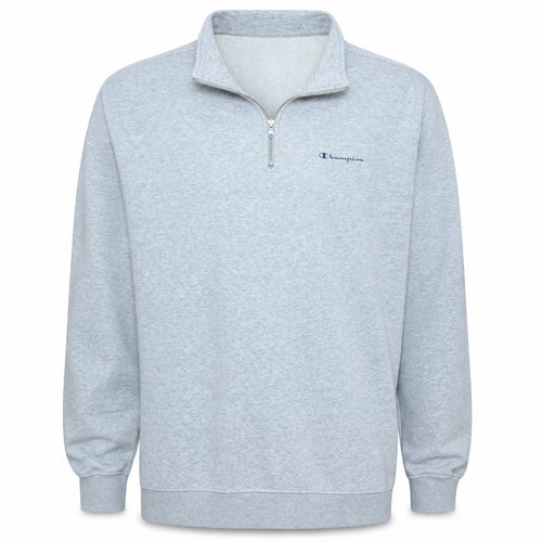 Champion Men's Grey 2XL 1/4 Zip Fleece Sweatshirt