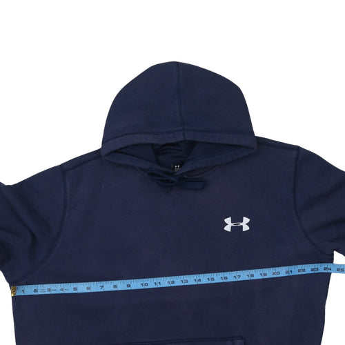 Under Armour Men's Blue Pullover Hoodie Size L Athletic Fleece