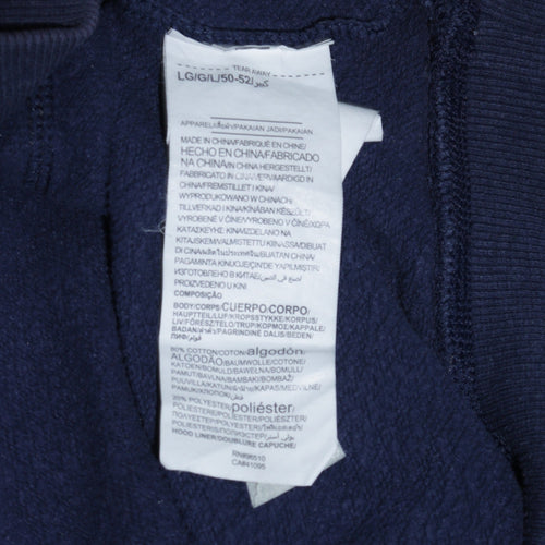 Under Armour Men's Blue Pullover Hoodie Size L Athletic Fleece