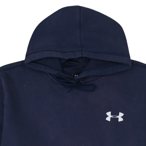 Under Armour Men's Blue Pullover Hoodie Size L Athletic Fleece