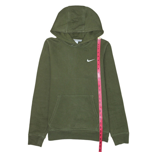 Nike Men's Green Pullover Hoodie Small Regular Fit Sportswear