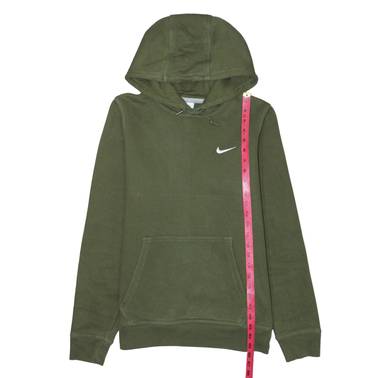 Nike Men's Green Pullover Hoodie Small Regular Fit Sportswear