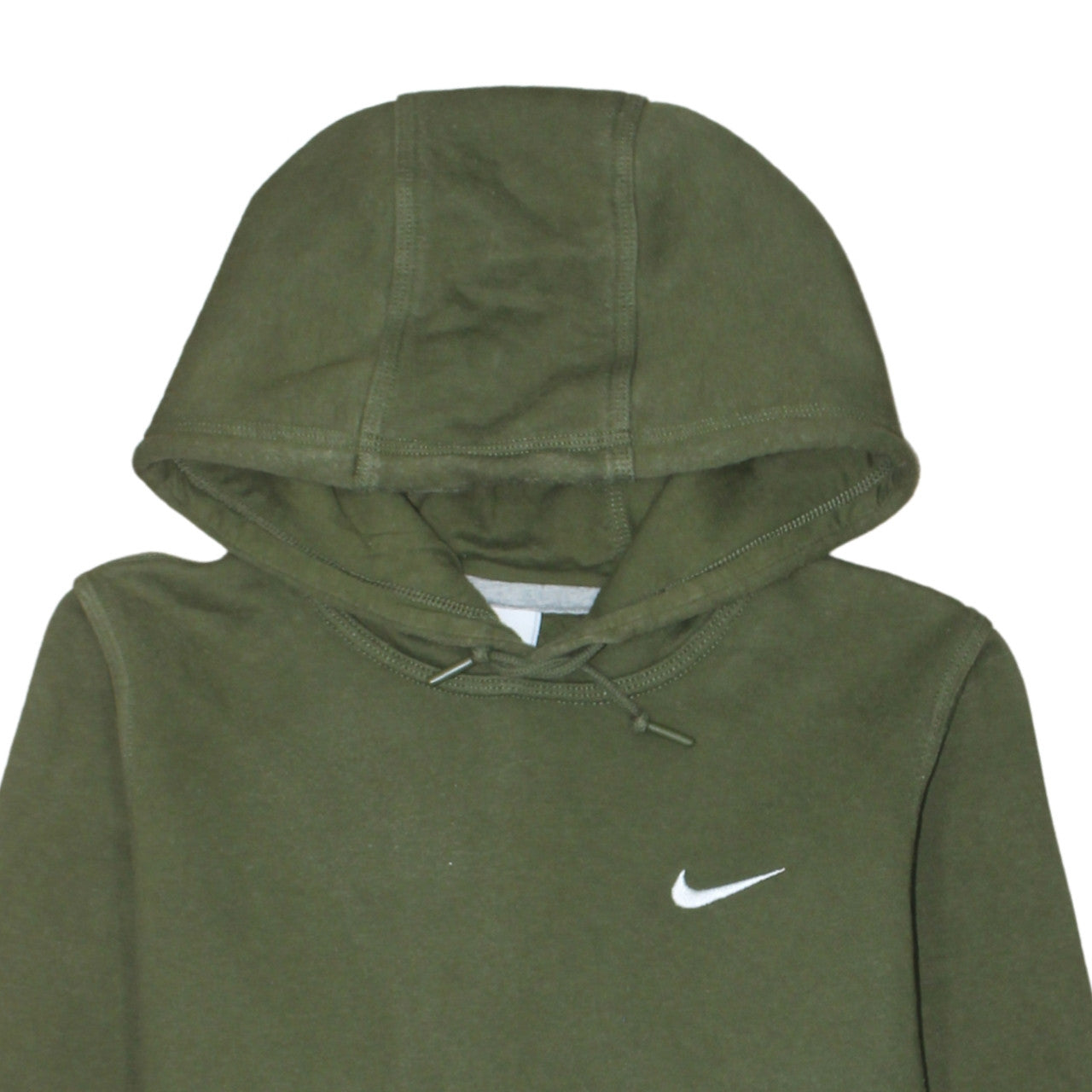 Nike Men's Green Pullover Hoodie Small Regular Fit Sportswear