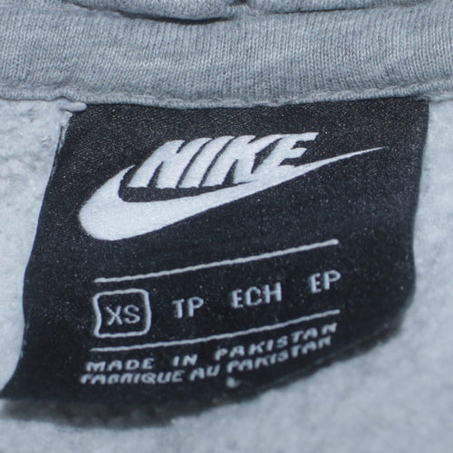 Nike Men's Grey XS Pullover Hoodie Fleece Sportswear